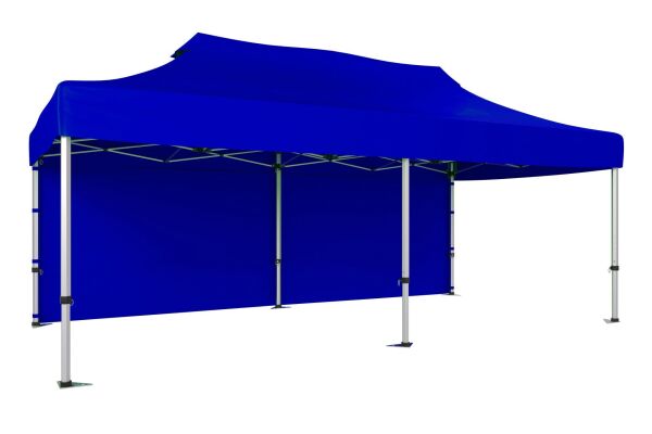 CLK 4x8 mt 52 mm KALIN ALÜMİNYUM PROFİL 1 KENAR KAPALI GAZEBO KATLANIR ÇADIR